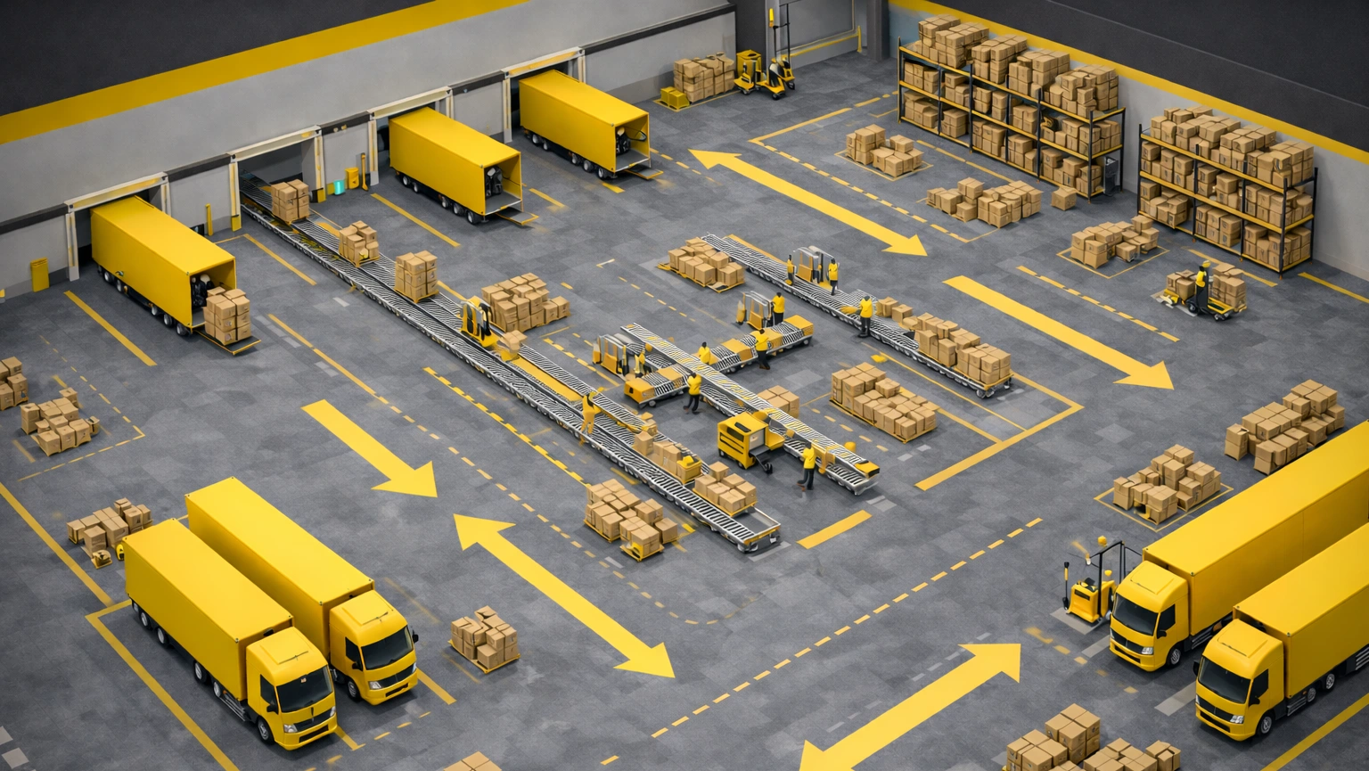 Servicio de Diseño y Optimización de Layout Logístico.