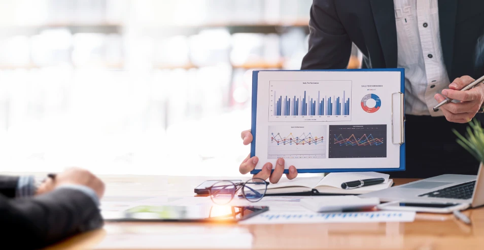 reunión de equipo para proceso S&OP